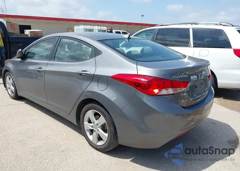 2013 Hyundai Elantra Gls from USA, damaged, VIN 5NPDH4AE2DH369267
